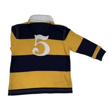 Roupa Camiseta Manga Longa Listrada Ralph Lauren - 18 meses - Ralph Lauren