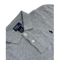 Camiseta Polo Cinza Ralph Lauren - 7 anos - Ralph Lauren