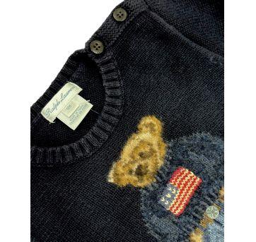 Casaco Cardigan Polo Ralph Lauren Azul - 9 a 12 meses - Ralph Lauren