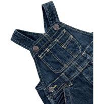 Jardineira Jeans Gap - 3 a 6 meses - Gap Kids
