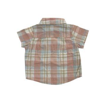 Camisa Xadrez Gap - 3 a 6 meses - Gap Kids