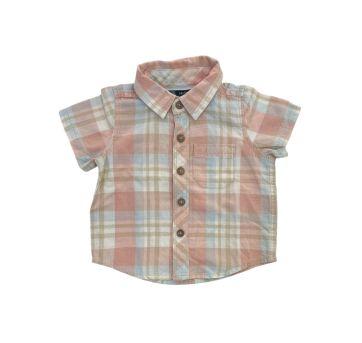 Camisa Xadrez Gap - 3 a 6 meses - Gap Kids