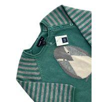 Macacão de Tricô Gap Kids - 3 a 6 meses - Gap Kids