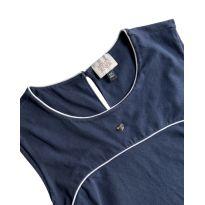 Vestido Azul Manga Curta Armani Junior - 12 anos - Armani