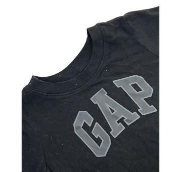 Camiseta Preta GAP - 6 a 9 meses - Gap Kids