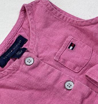 Vestido Rosa Tommy Hilfiger - 1 ano - Tommy Hilfiger