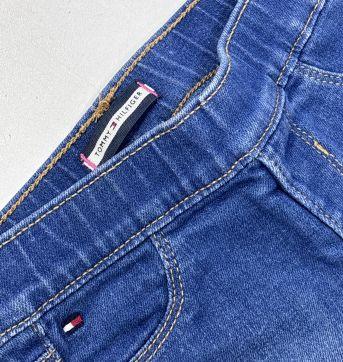 Calça Jeans Feminina Tommy Hilfiger - 6 a 9 meses - Tommy Hilfiger