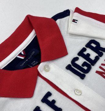 Camiseta Polo Tommy Hilfiger - 2 anos - Tommy Hilfiger