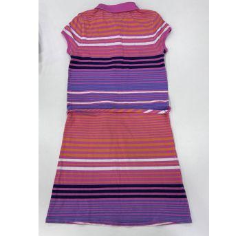 Vestido Listrado Tommy Hilfiger - 8 anos - Tommy Hilfiger