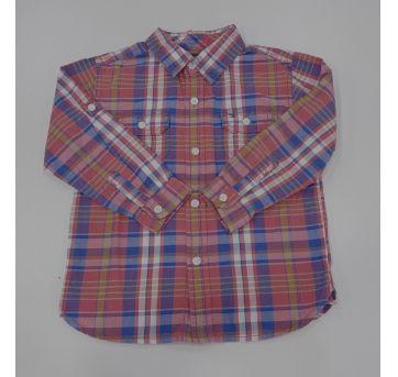 Camiseta Manga Longa Tommy Hilfiger Infantil - 2 anos - Tommy Hilfiger