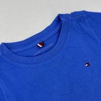 Camiseta Manga Curta Azul Tommy Hilfiger - 12 a 18 meses - Tommy Hilfiger