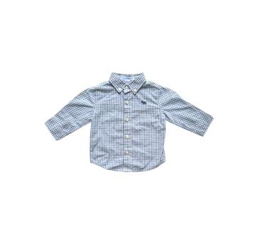 Camisa Quadriculada Janie And Jack - 3 a 6 meses - Janie and Jack