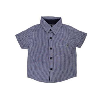 Camisa Manga Curta Listrada DKNY - 9 a 12 meses - DKNY