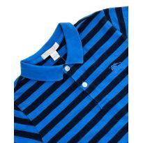 Camiseta Polo Listrada Burberry - 10 anos - Burberry