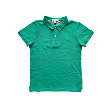 Camiseta Polo Verde Burberry - 10 anos - Burberry