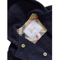 Casaco Azul Burberry - 6 meses - Burberry
