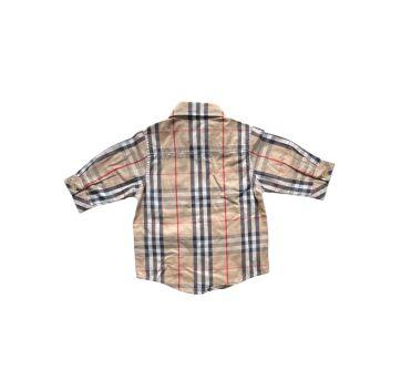 Camisa Xadrez Burberry - 3 meses - Burberry