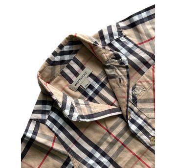 Camisa Xadrez Burberry - 3 meses - Burberry