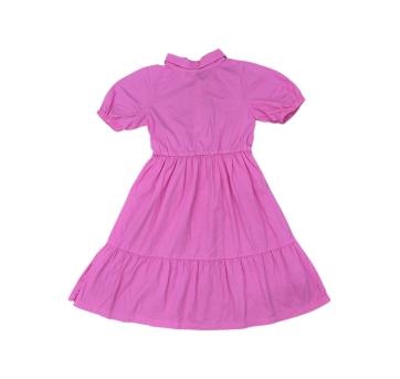 Vestido Rosa Alphabeto - 10 anos - Alphabeto