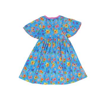 Vestido Estampado Alphabeto - 10 anos - Alphabeto