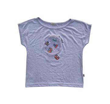 Camiseta Lilás Alphabeto - 10 anos - Alphabeto