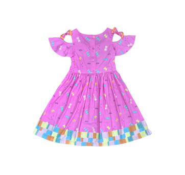 Vestido Estampado Alphabeto - 10 anos - Alphabeto