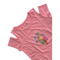 Camiseta Rosa Alphabeto - 10 anos - Alphabeto