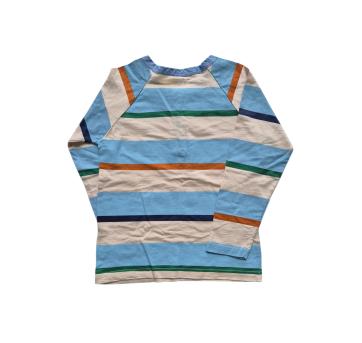 Camiseta Manga Longa Listrada Alphabeto - 6 anos - Alphabeto