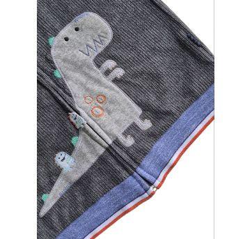 Blusa Moletom Cinza Alphabeto - 6 anos - Alphabeto