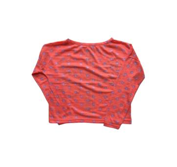 Camiseta Manga Longa Estampado Alphabeto - 10 anos - Alphabeto