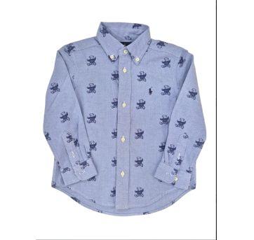Camisa manga longa Ralph Lauren - 3 anos - Ralph Lauren
