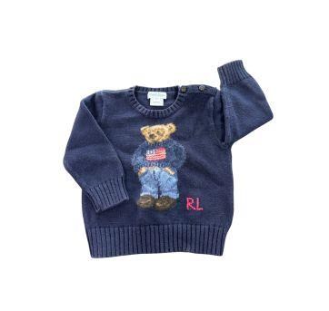 Tricô Azul Ralph Lauren - 1 ano - Ralph Lauren