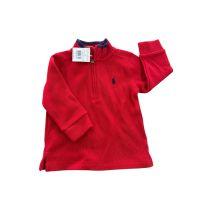 Jaqueta Tricô Vermelha Ralph Lauren - 1 ano - Ralph Lauren