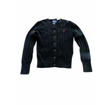 Tricô Preto Ralph Lauren - 6 anos - Ralph Lauren
