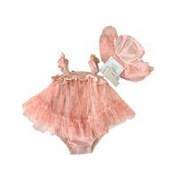 Body com Chapéu Catherine Malandrino Baby - 3 a 6 meses - Catherine Malandrino Baby