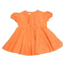 Vestido laranja UM mais UM - 1 ano - Um mais um