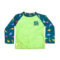 Camiseta proteção UV dinos save - 2 anos - Fakini