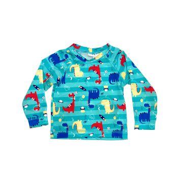 Camiseta UV tip top dinossauros - 9 a 12 meses - Tip Top