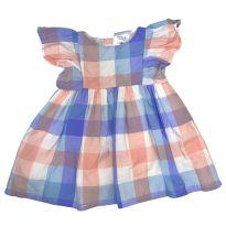 Vestido Xadrez Carter’s - 6 a 9 meses - Carter`s