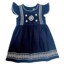 Vestido preto bordados PRIMARK - 12 a 18 meses - Primark