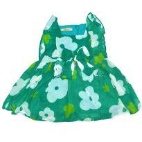 Vestido brilho flor um mais um - 1 ano - Um mais um