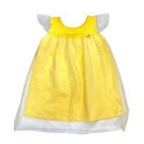 VESTIDO AMARELO - 9 a 12 meses - Não informada
