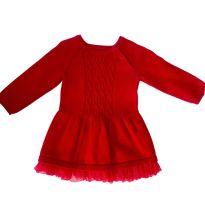 Vestido vermelho CAT E JACK - 6 a 9 meses - Cat & Jack