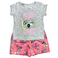 Conjunto coala TILE E SUL - 12 a 18 meses - Sem etiqueta Importado