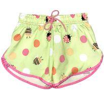Short Infantil Estampado Verde - 4 anos - Não informada