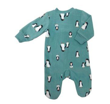 Macacão fleece pinguim CARTER’S - Recém Nascido - Carter`s