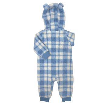 Macacão xadrez de sherpa Carter’s - 9 meses - Carter`s