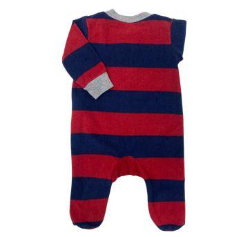 Macacão Fleece listrado Carter’s - 3 meses - Carter`s