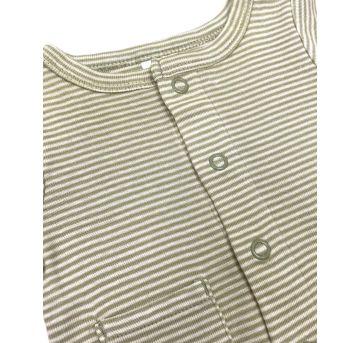 Conjunto longo CARTER’S verde listrado - Recém Nascido - Carter`s