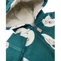 Macacão com Capuz Verde de Ursos CARTER’S - 9 meses - Carter`s